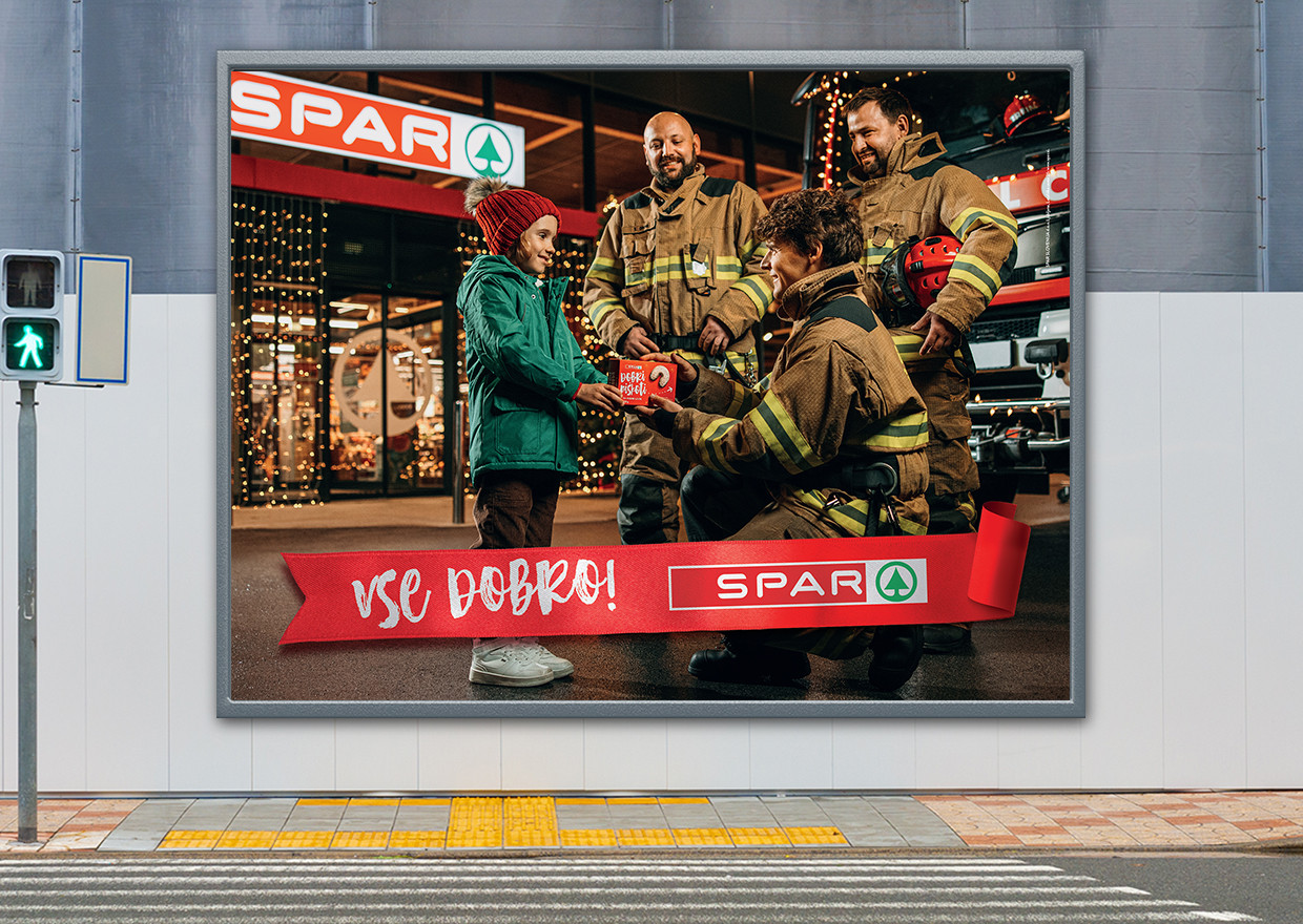 Spar billboard