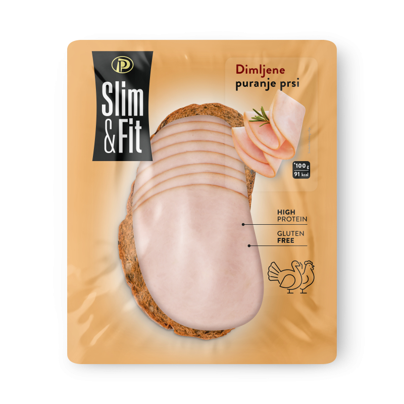 SlimFit Dimljene puranje prsi narezek 2025
