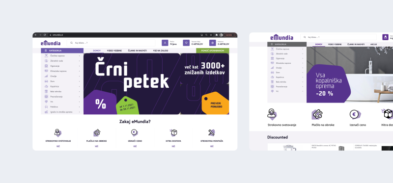 Emundia spletna stran