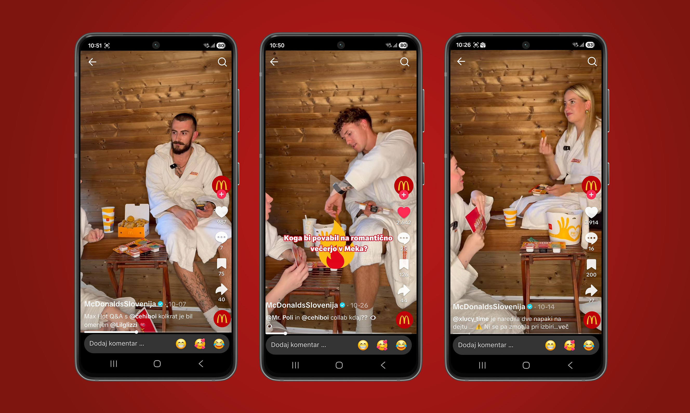 McD MaxHot Influencerji TT