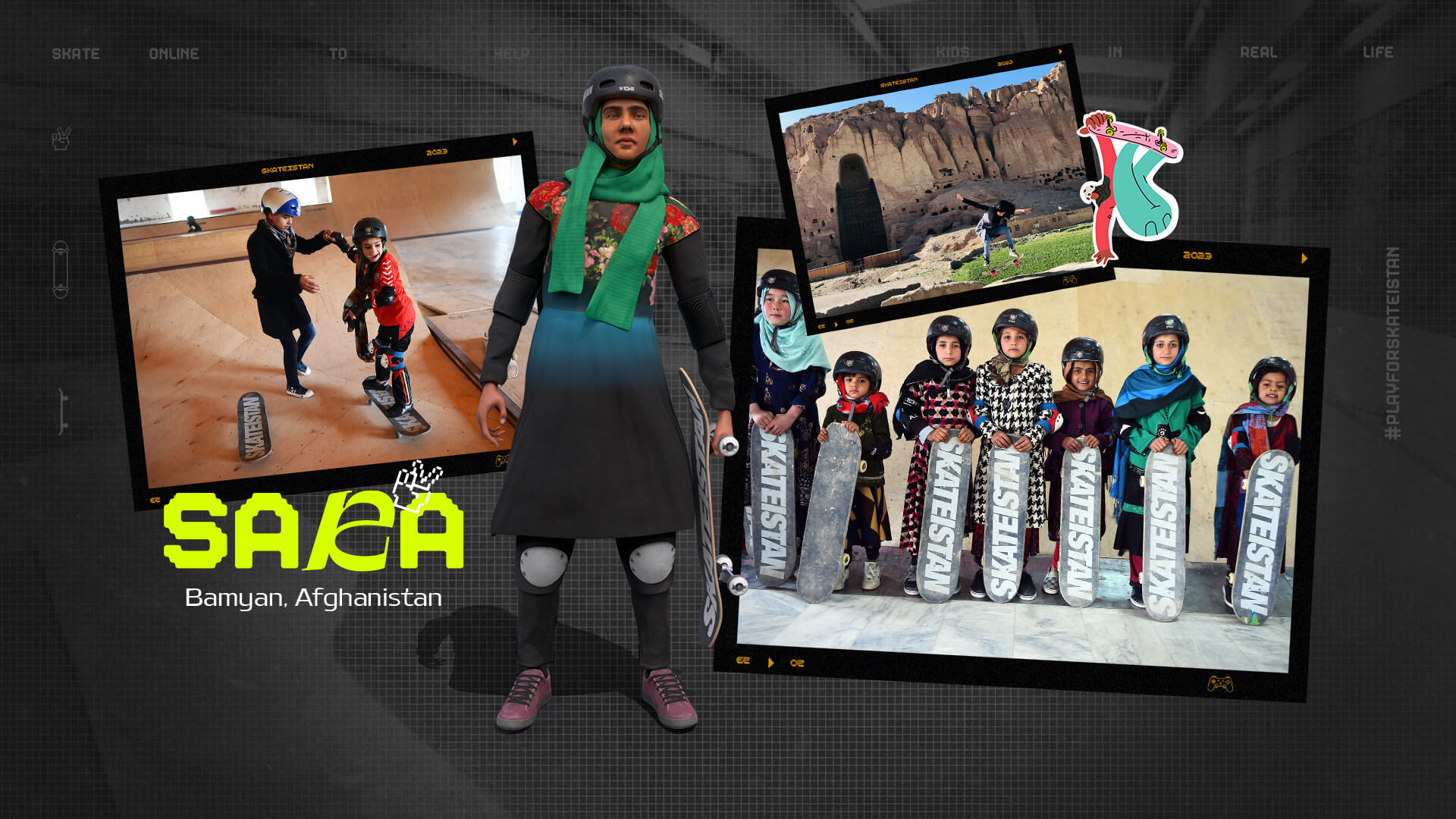 Play For Skateistan Sara