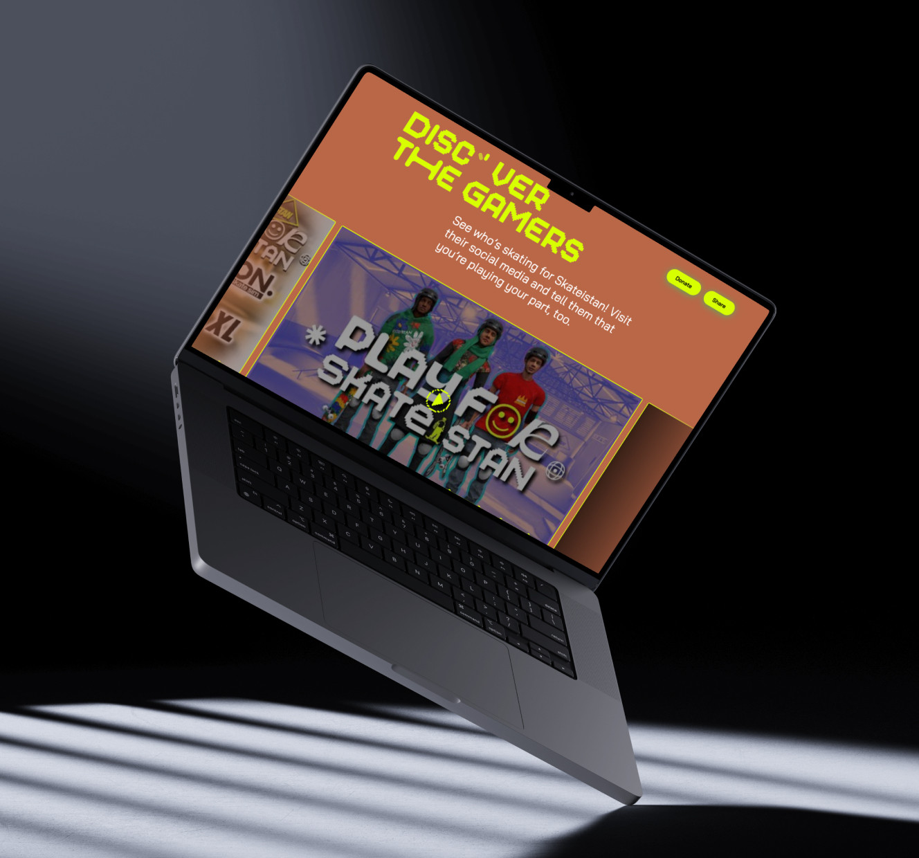 Skateistan spletna stran