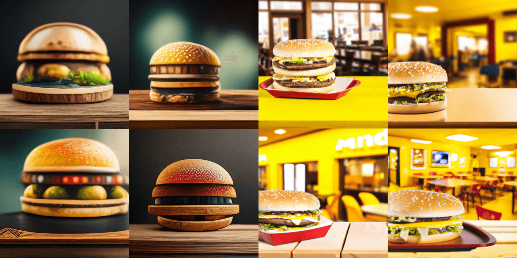 umetna inteligenca hamburger