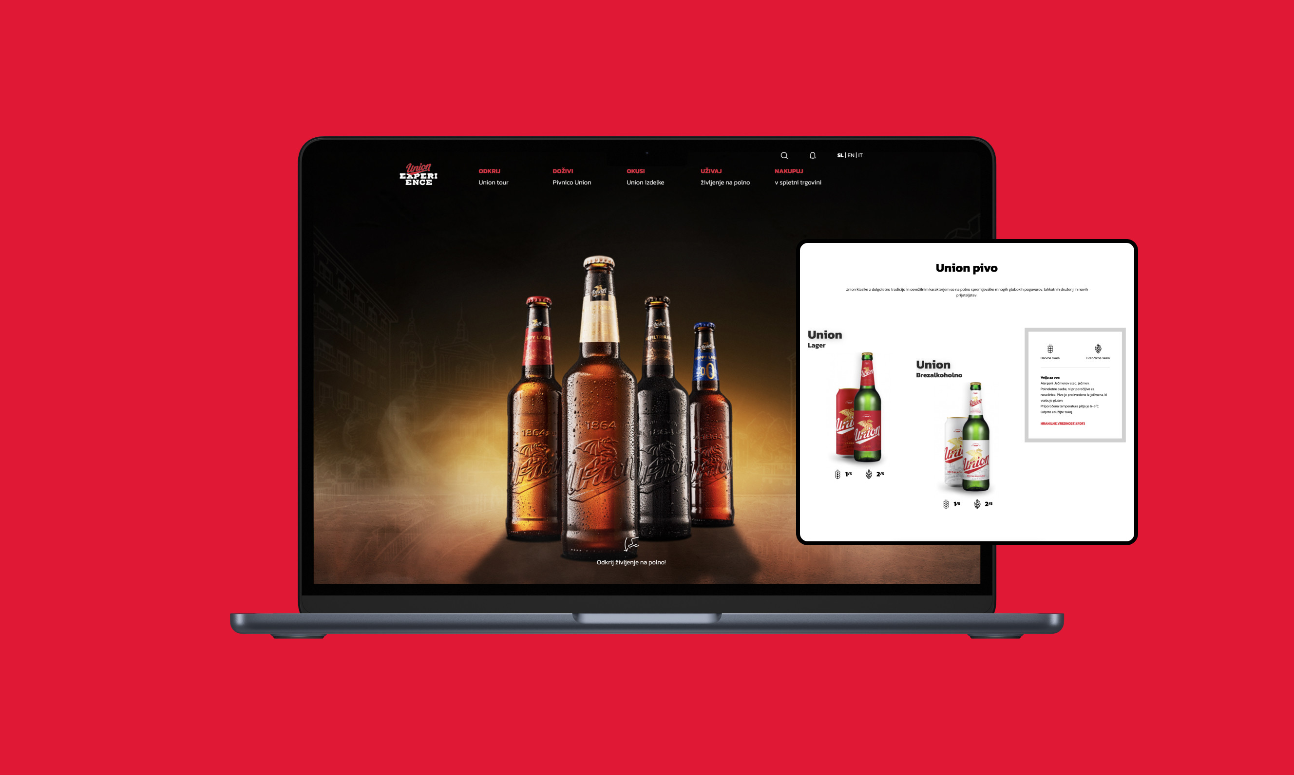 5 v 1: Doživetje znamke Union na enem mestu